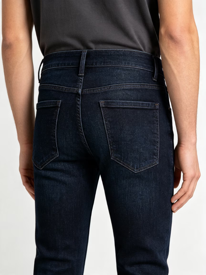 Elastic Stretch Slim Fit Denim Elastic Stretch Slim Fit Denim