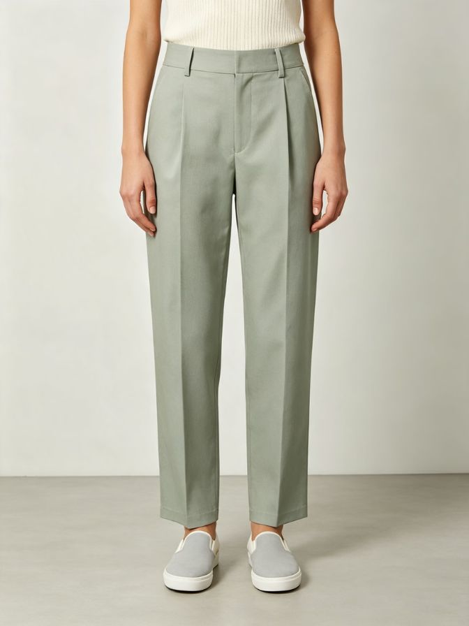 Loose Taper Spring Casual Trousers